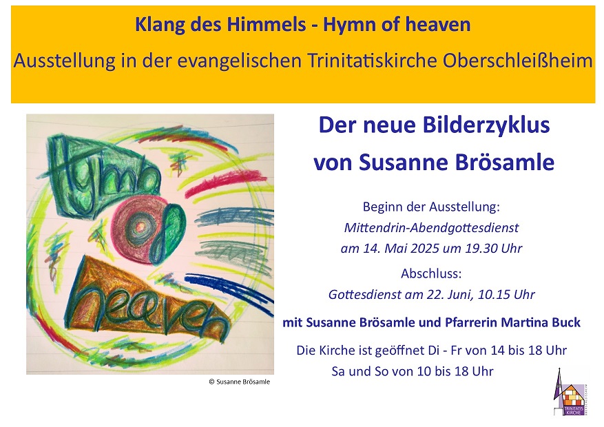 Ausstellung Susanne Brösamle - Klang des Himmels 2025