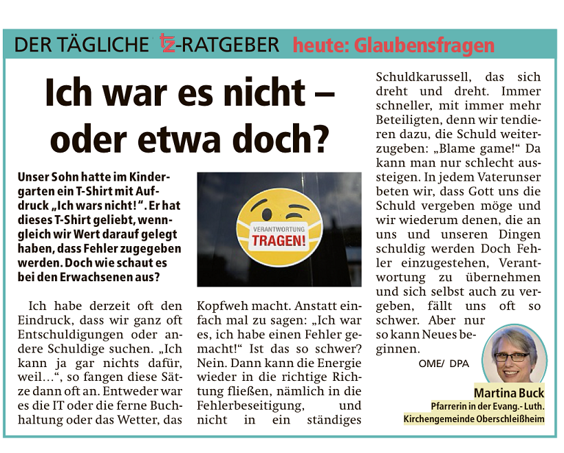 tz Kolumne 07.11.2025