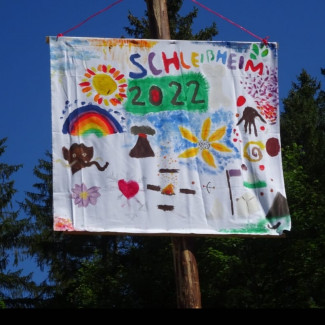 Fahne Zeltlager Königsdorf