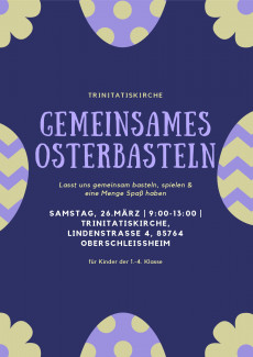 Flyer Osterbasteln 2022