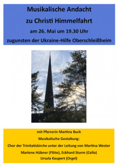 Plakat Himmelfahrt 2022