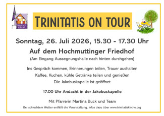 Trinitatis on Tour